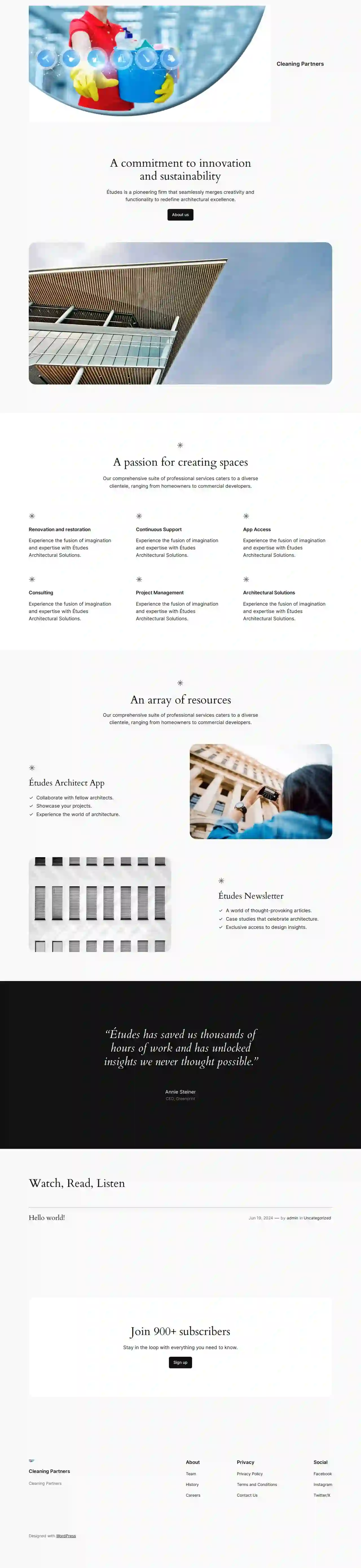 Cleaning Partners Limited