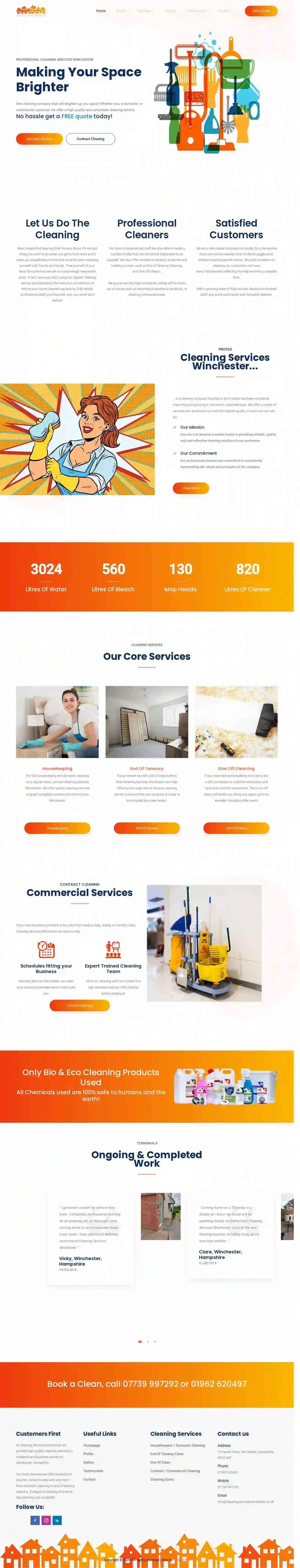 Cleaning Services Winchester