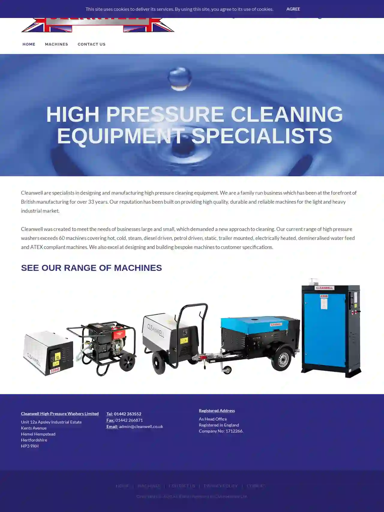 Cleanwell High Pressure Washers Ltd