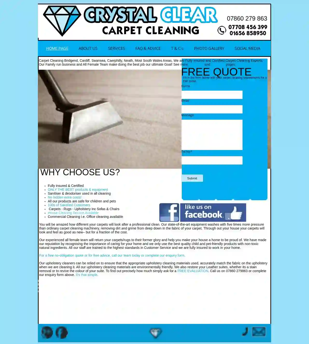 Crystal Clear Carpet Cleaning