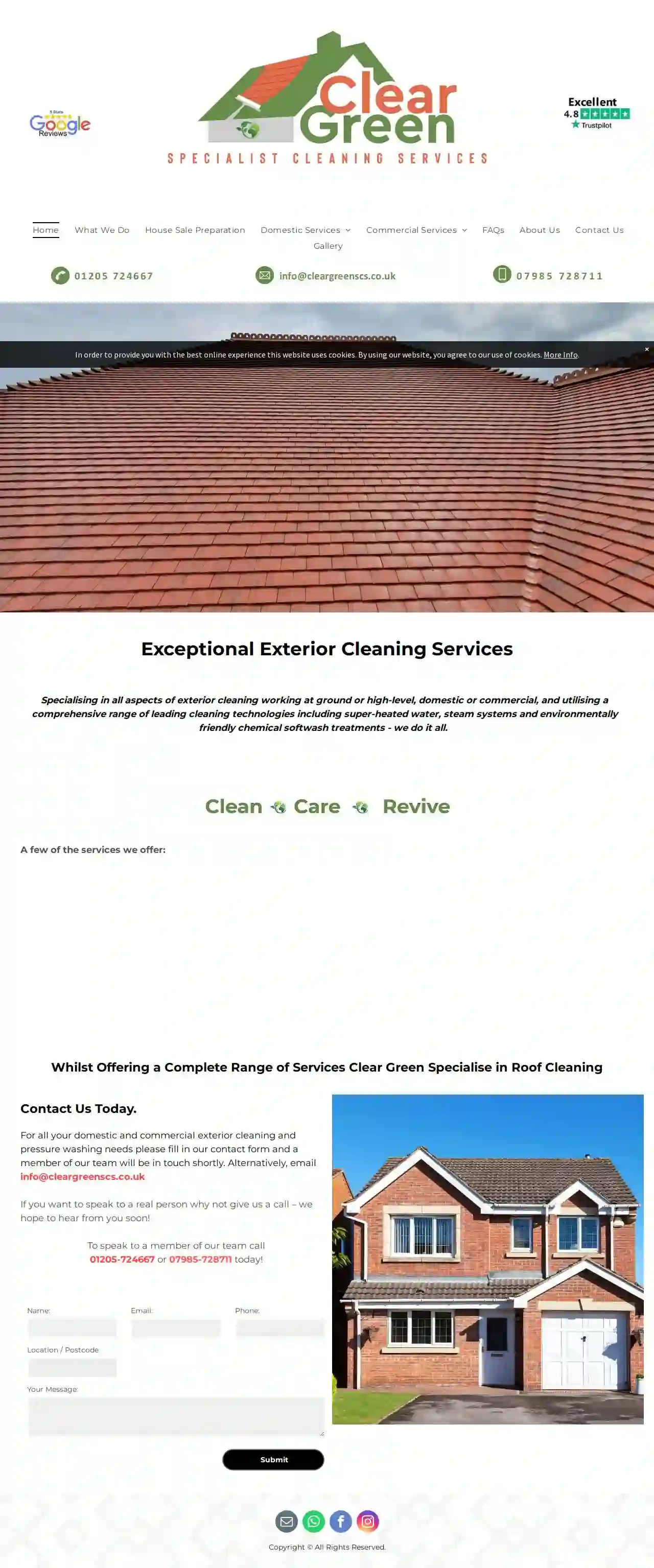 Clear Green Specialist Cleaning Services