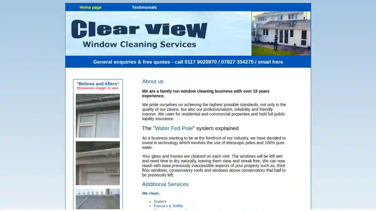 Clear View Window Cleaning Services