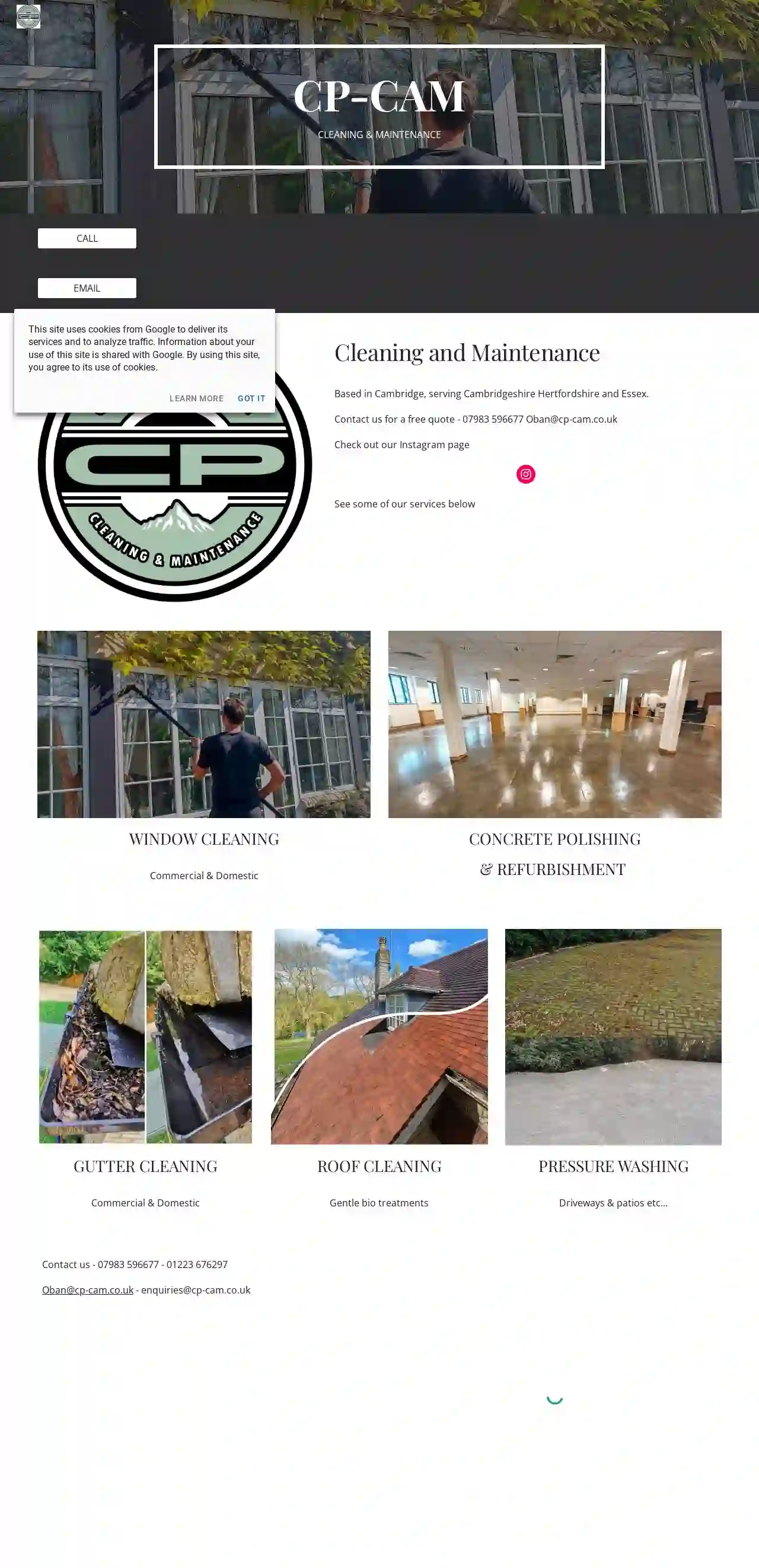 Cambridge Property Cleaning and Maintenance