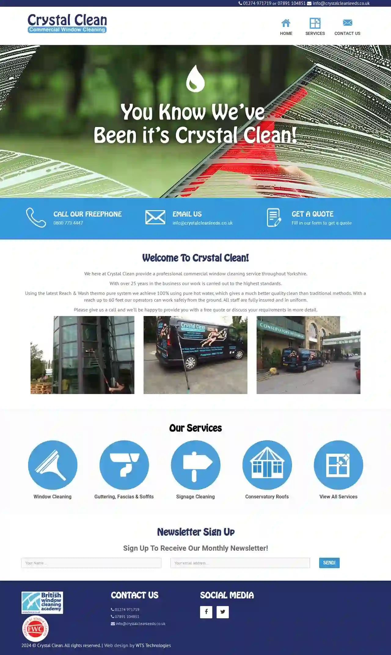 Crystal Clean Window Cleaning