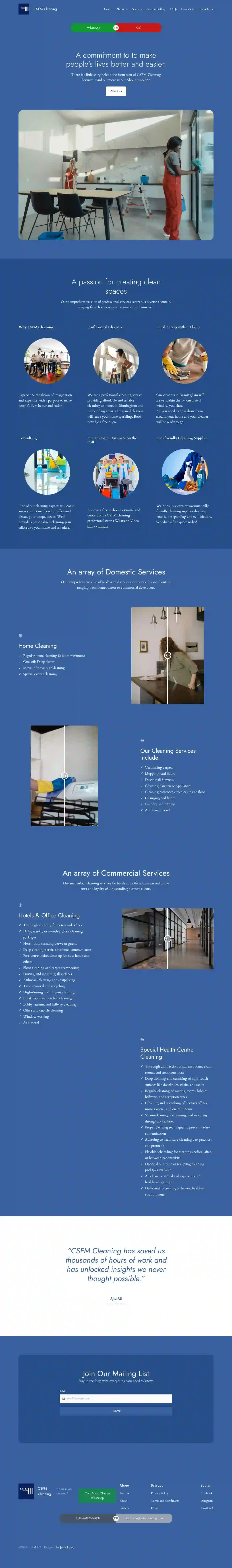 CSFM Cleaning Services