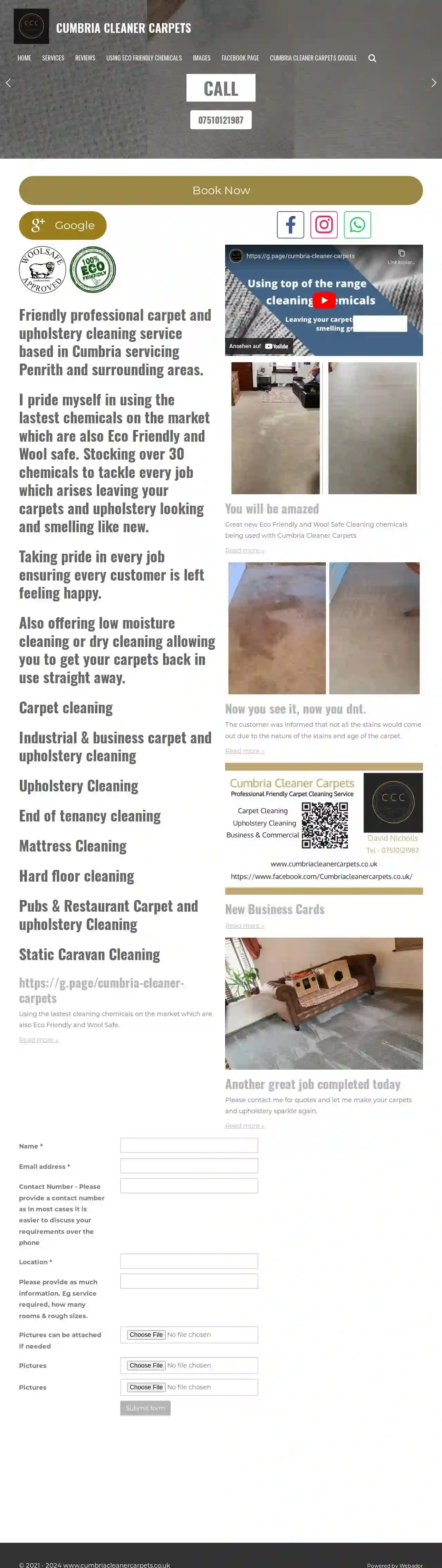 Cumbria Cleaner Carpets