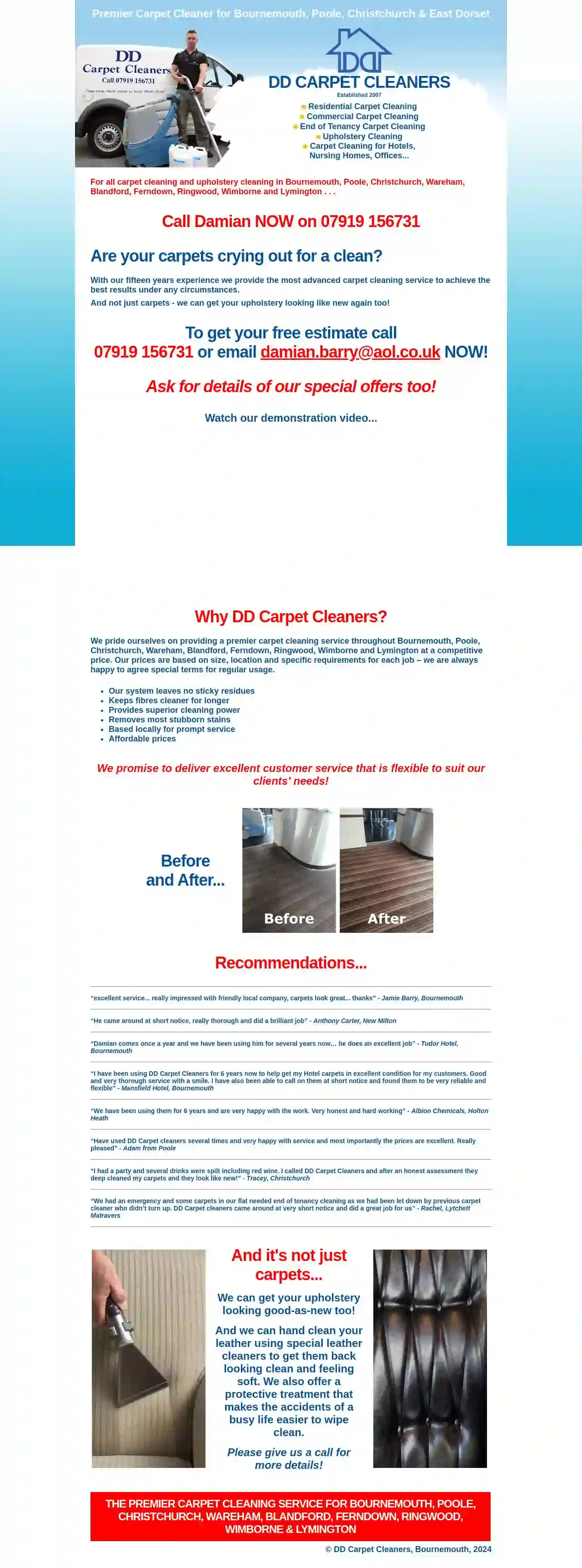 DD Carpet Cleaners