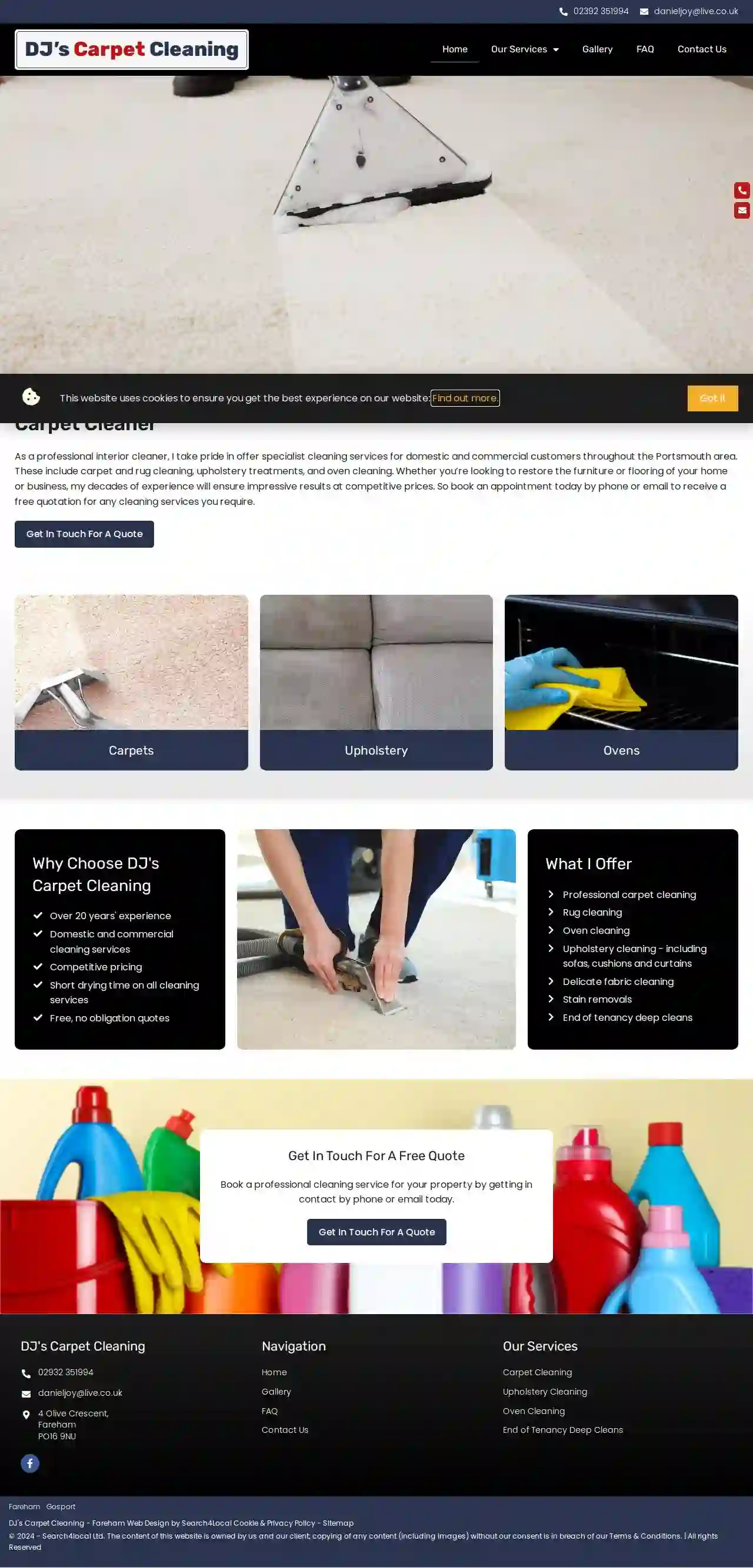 D j's carpet cleaning