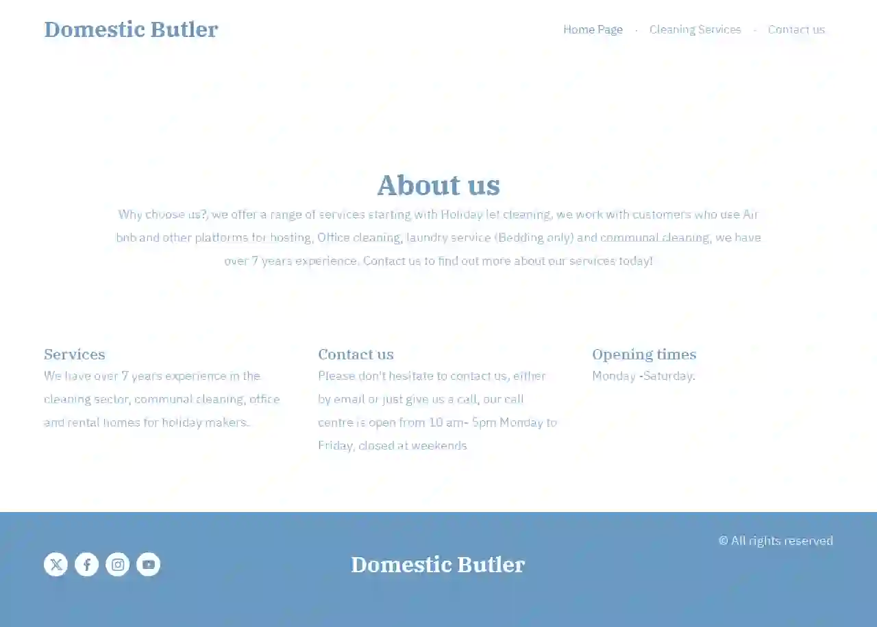 Domestic Butler ltd