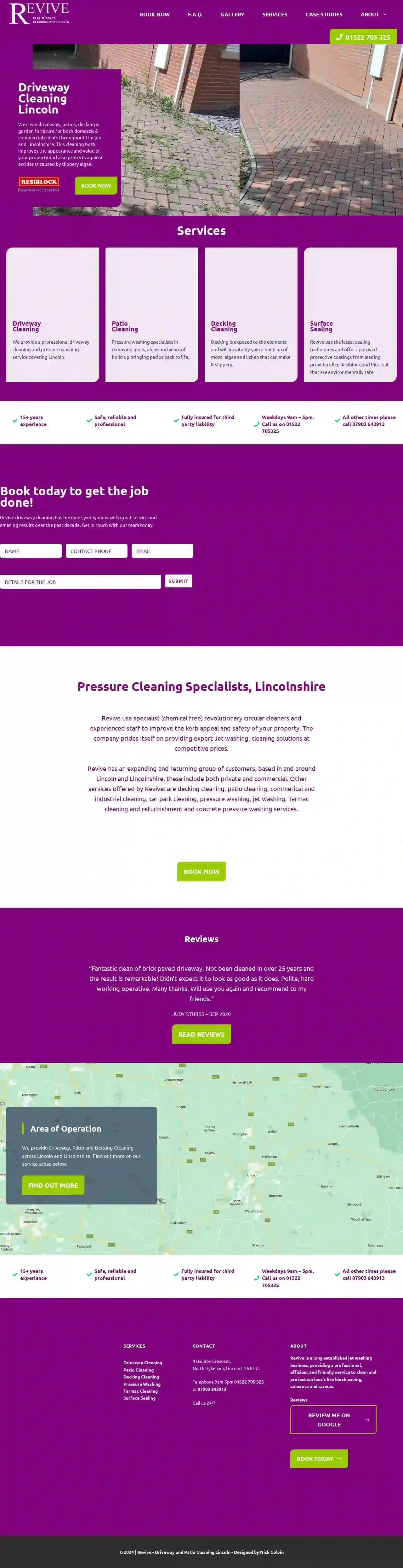 Revive Driveway Cleaning Lincolnshire