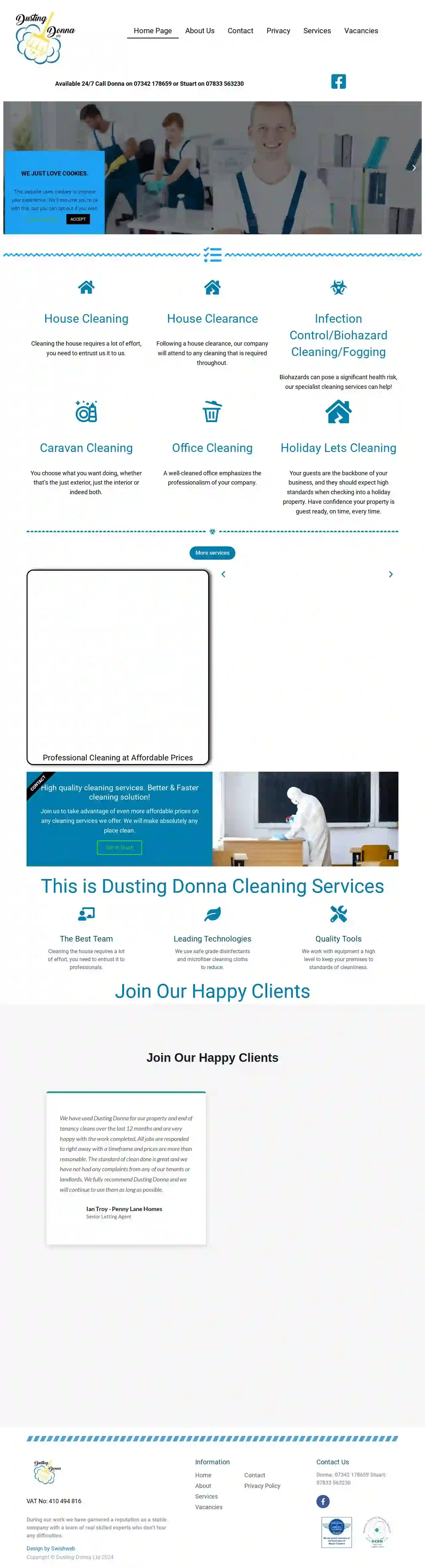 Dusting Donna Ltd