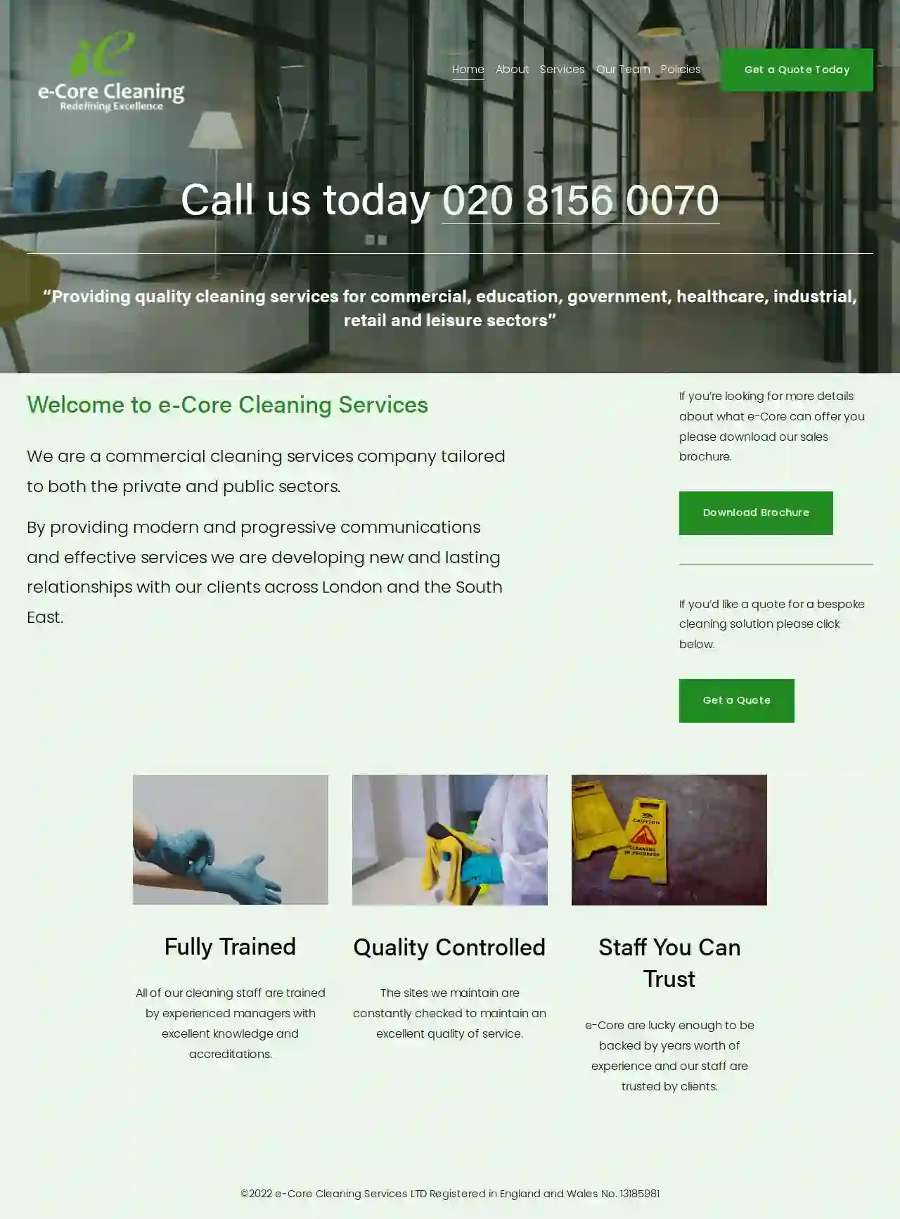 e-Core Cleaning Services LTD