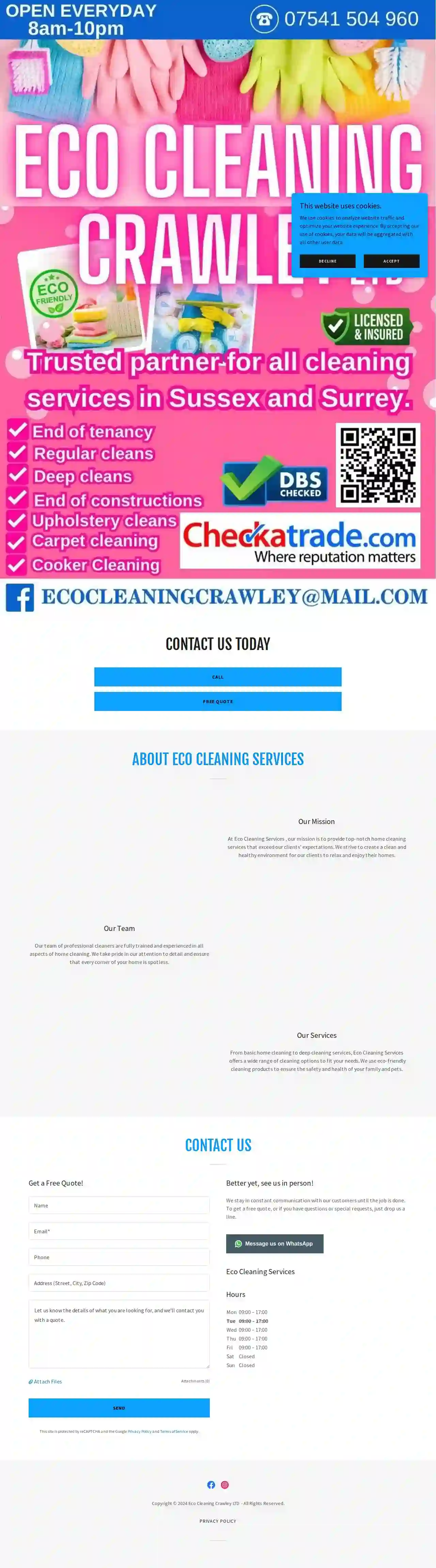 Eco Cleaning Crawley