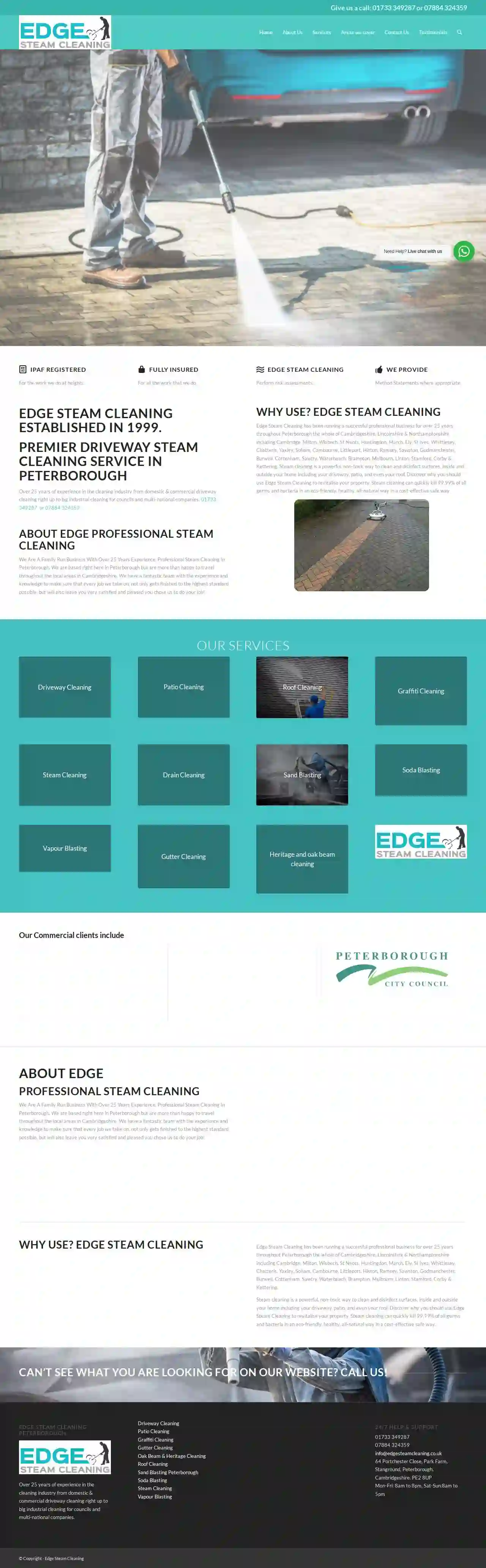 Edge Steam Cleaning