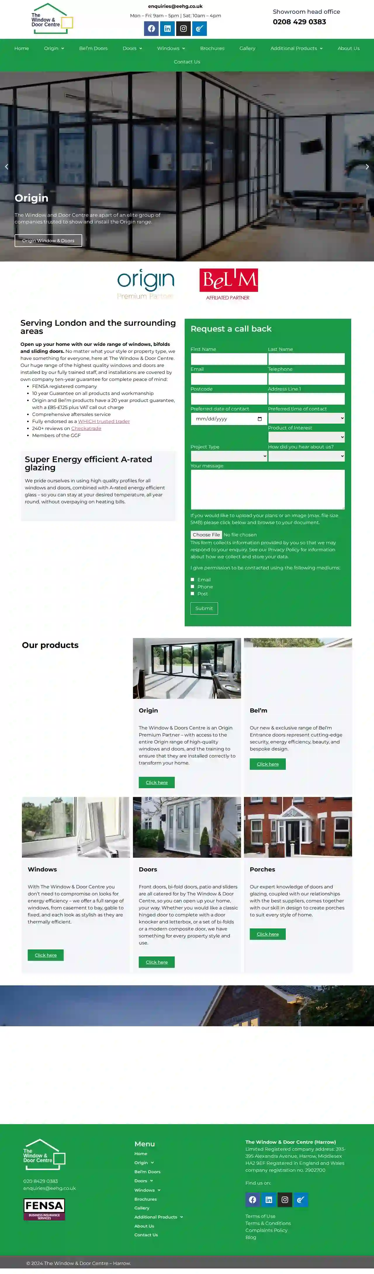 The Window Centre (Harrow) Ltd