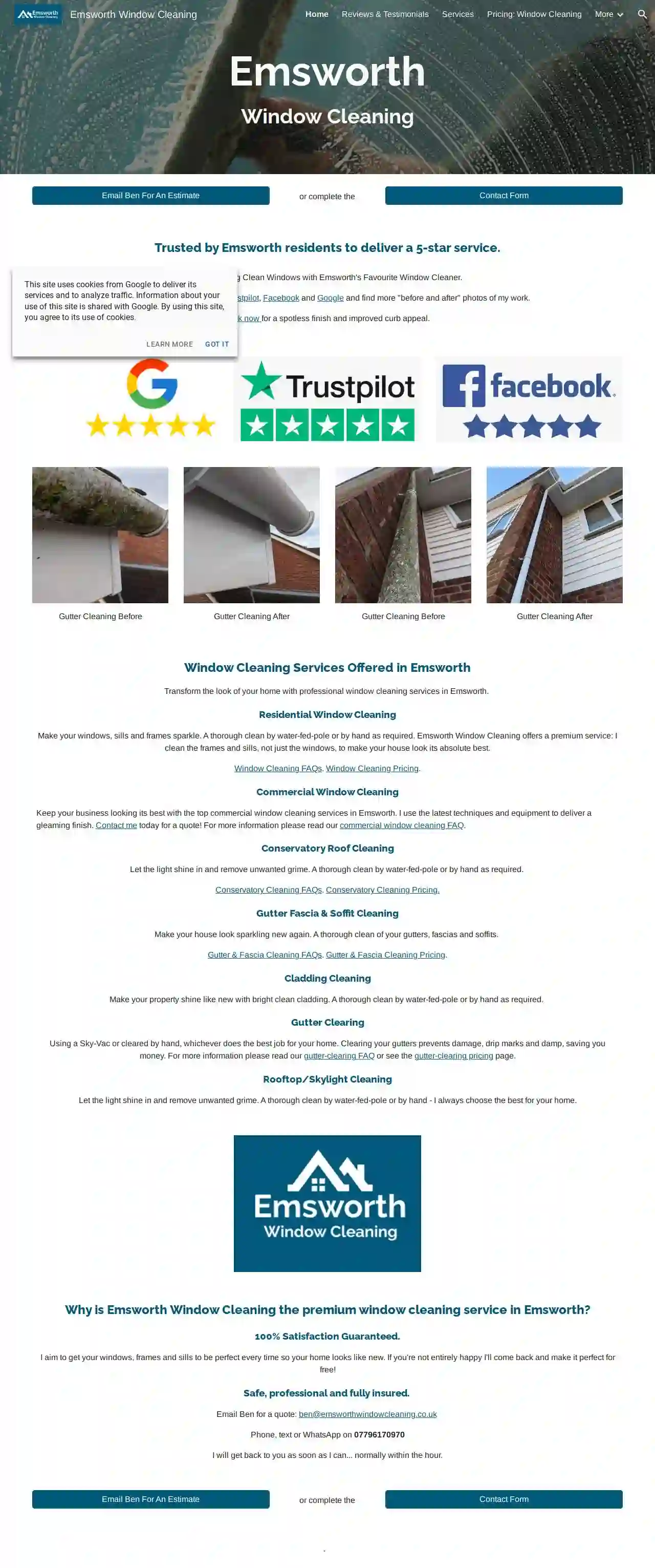 Emsworth Window Cleaning