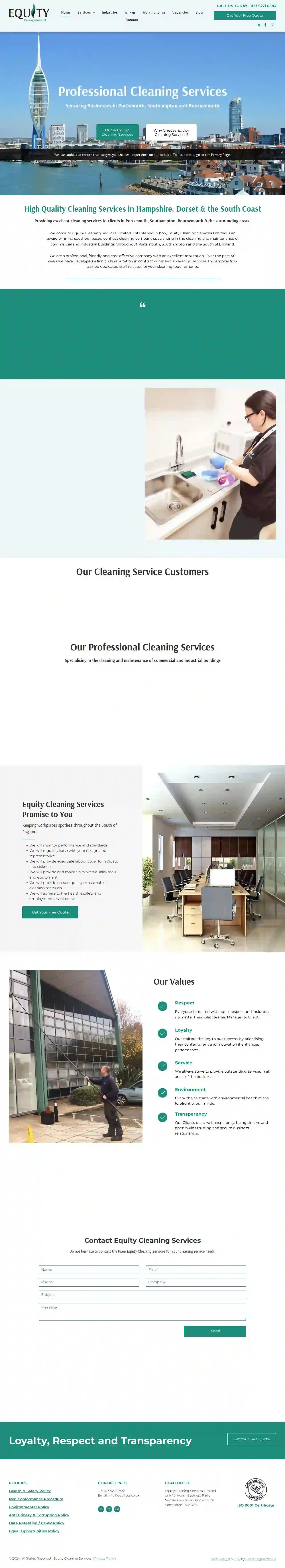 Equity Cleaning Services