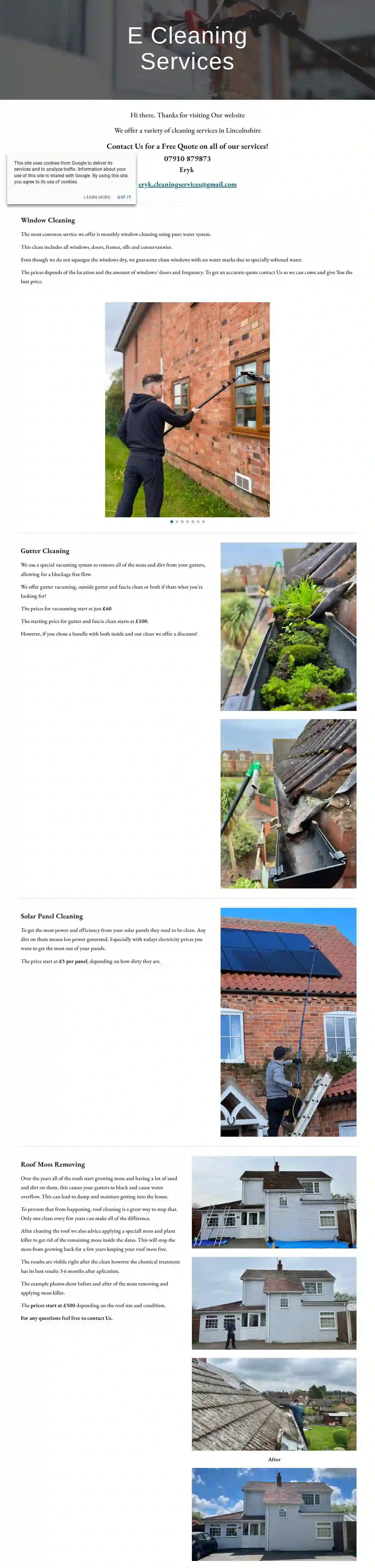 E Cleaning Services