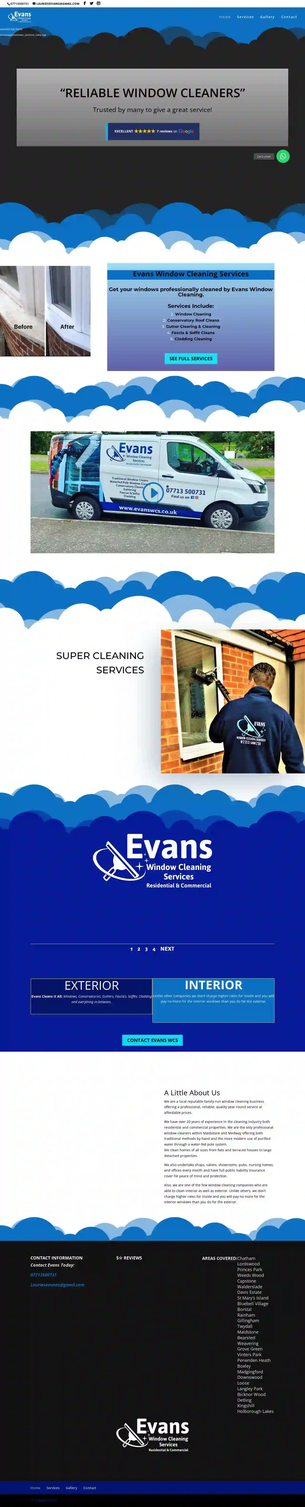 Evans Window Cleaning Services