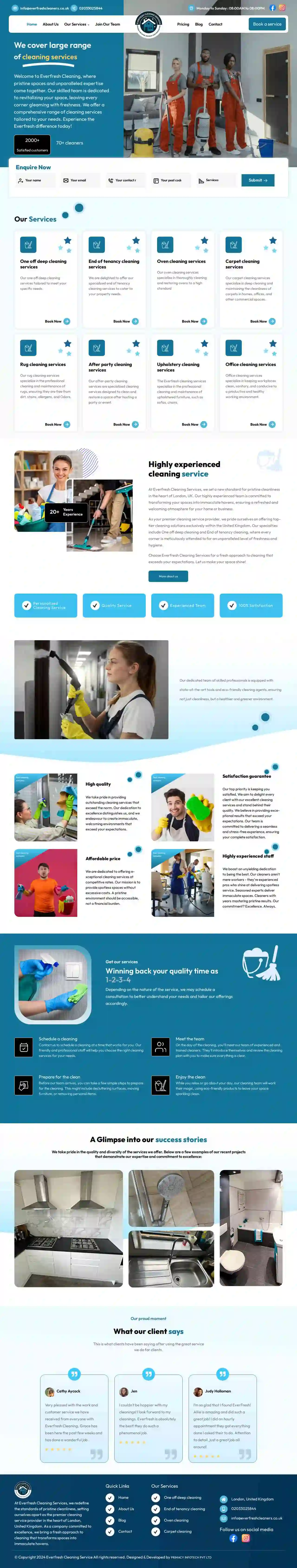 Everfresh Cleaning Services LTD