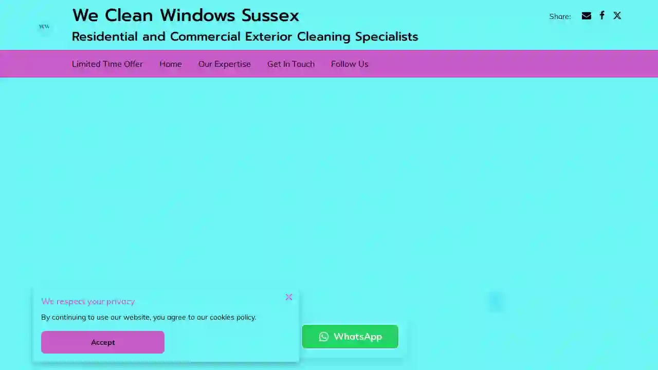 Exterior Cleaning Services Sussex