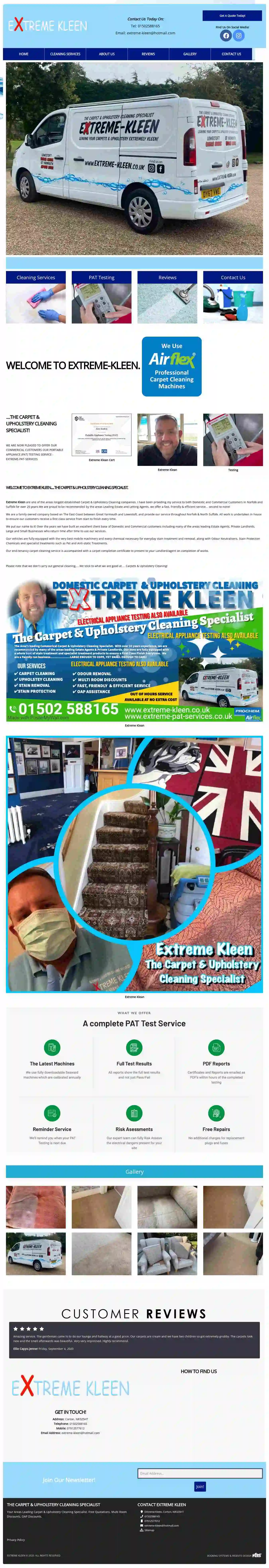 Extreme Kleen Carpet & Upholstery Cleaning