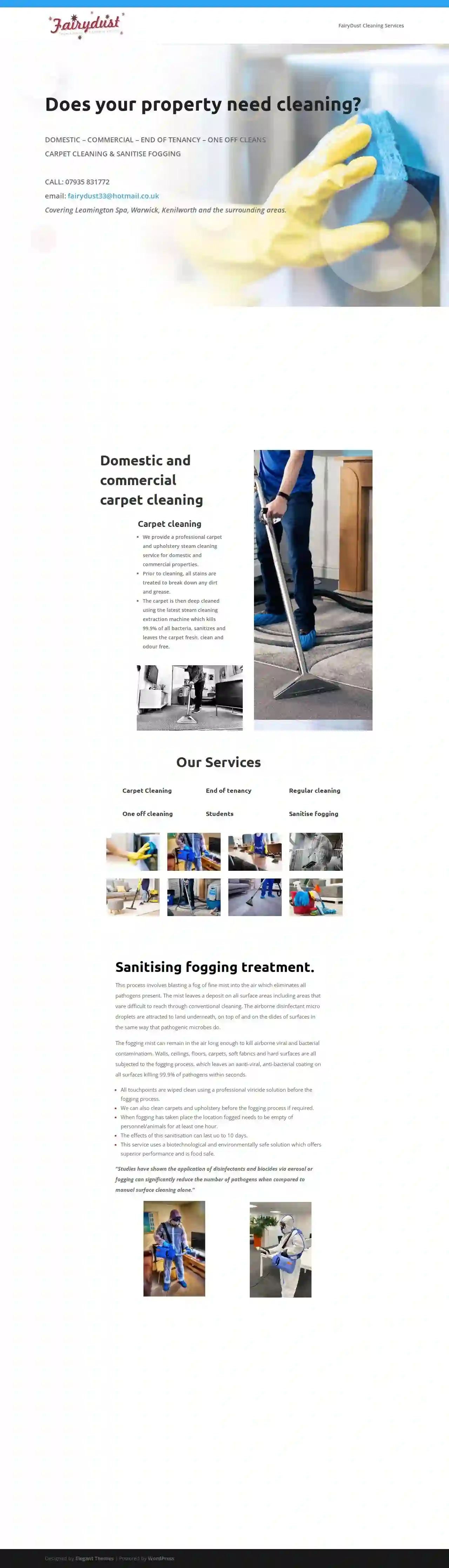 Fairydust cleaning services