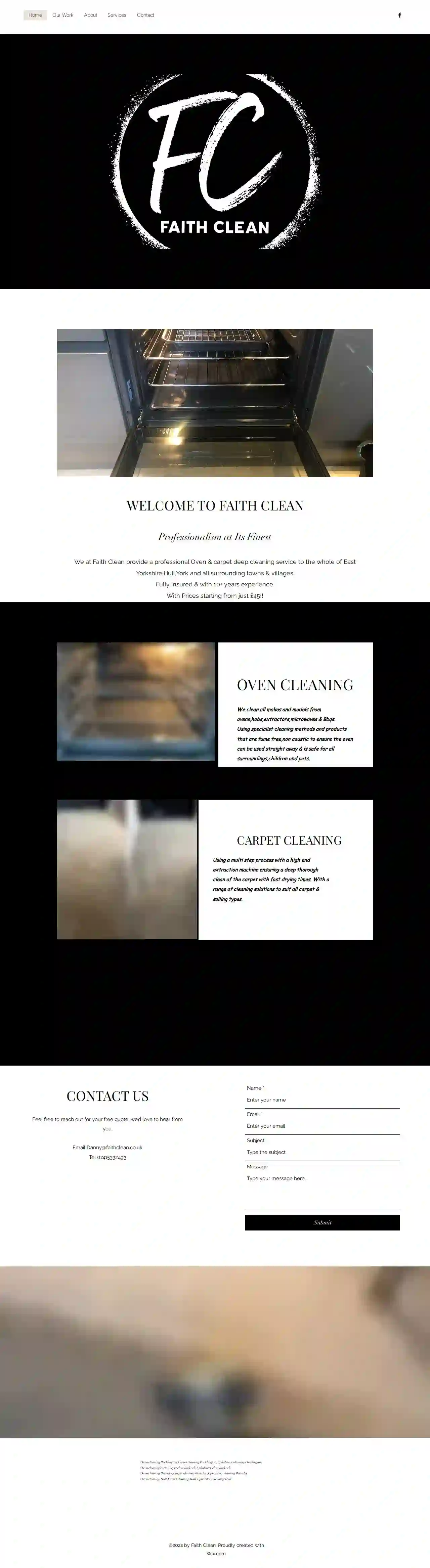 Faith clean (Oven & Carpet cleaning services)