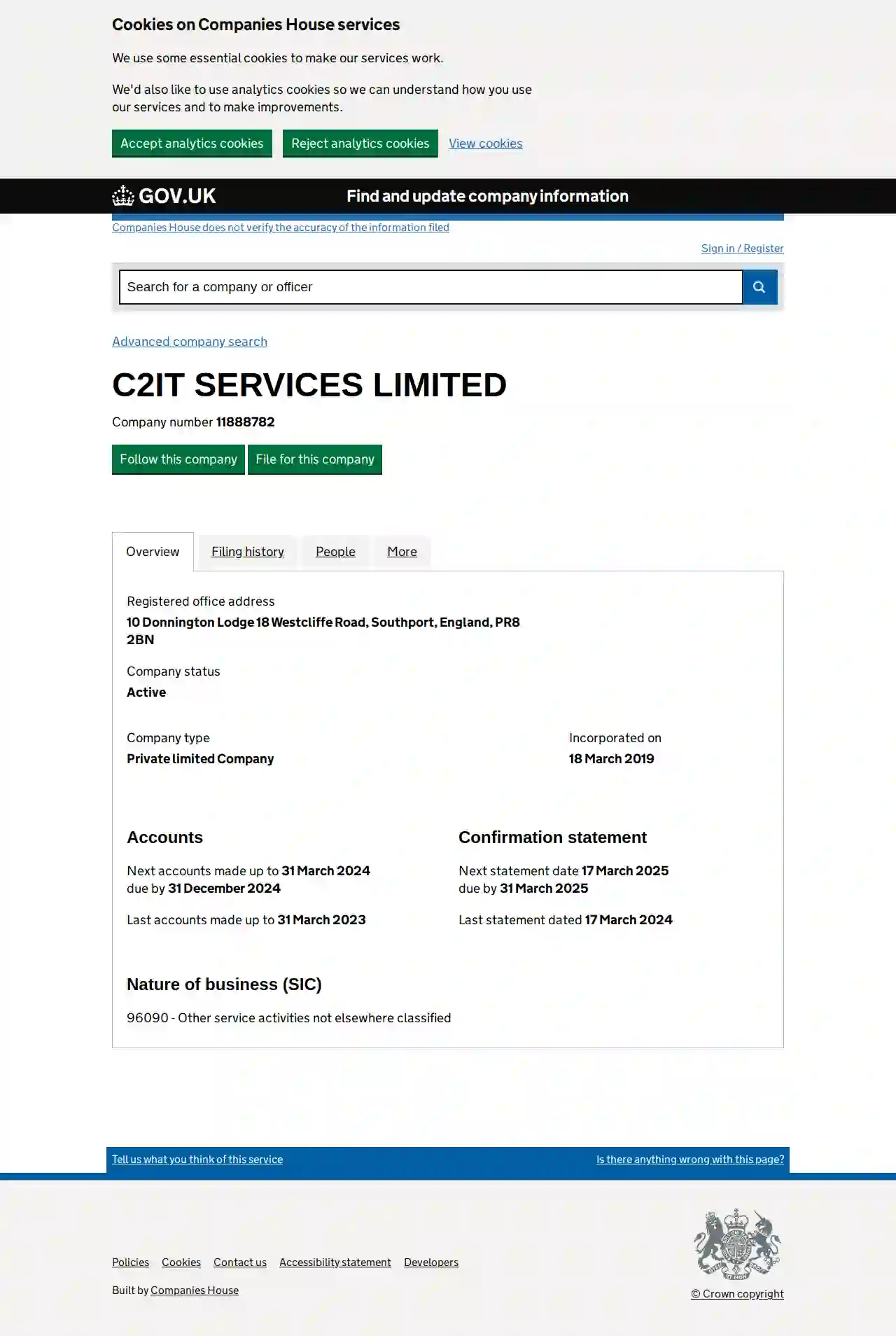 C2itservices Ltd