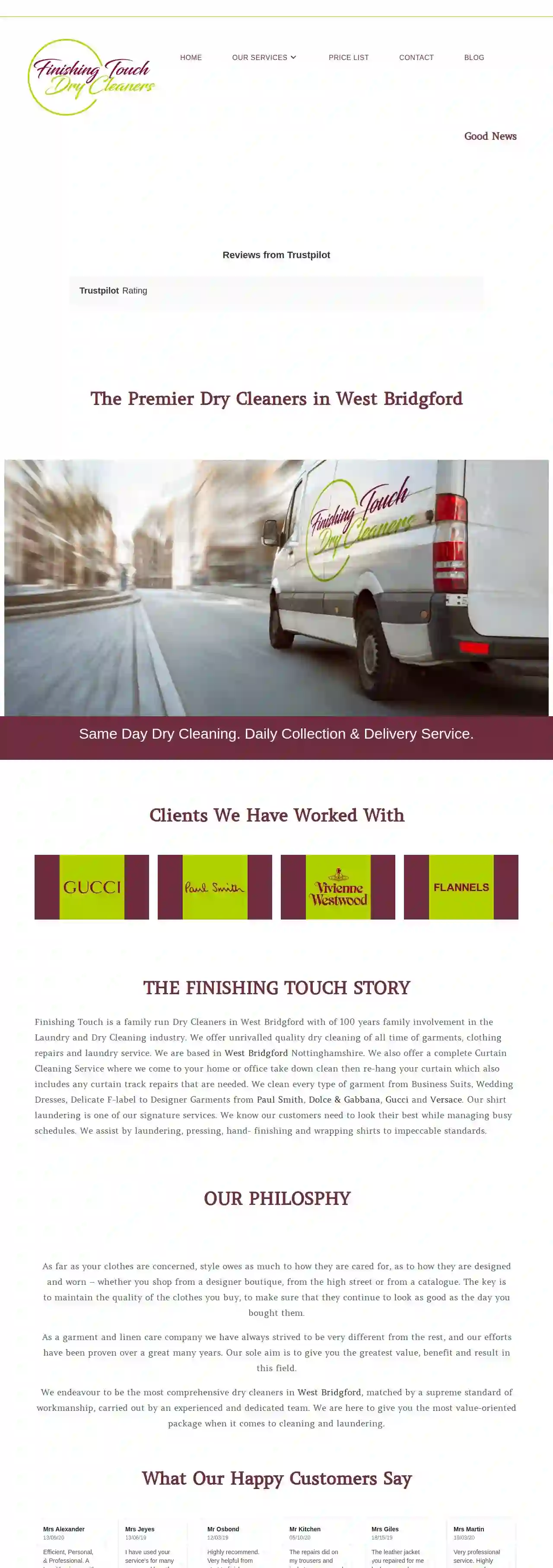 Finishing Touch Dry Cleaners