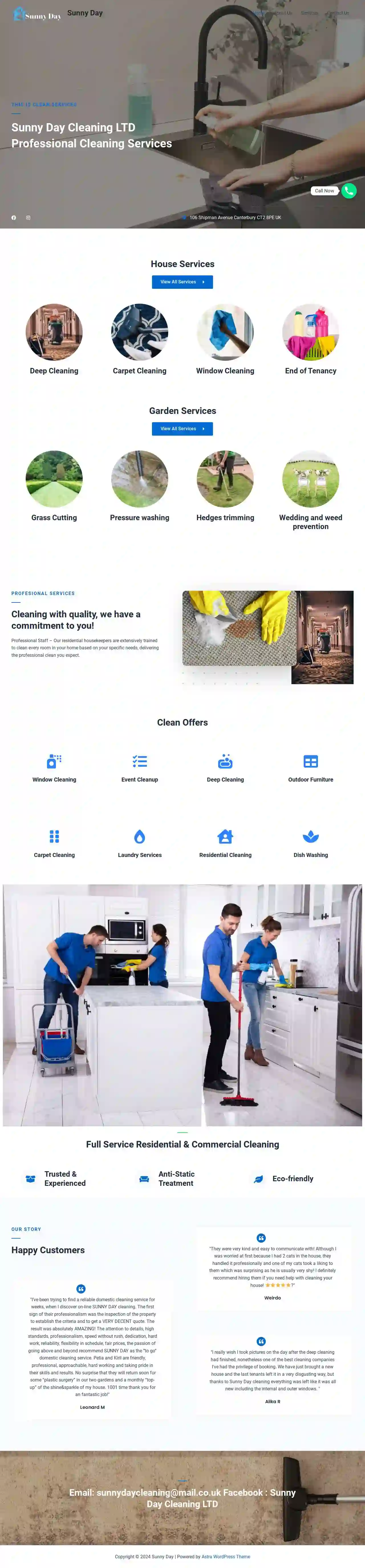 Sunny Day Cleaning LTD