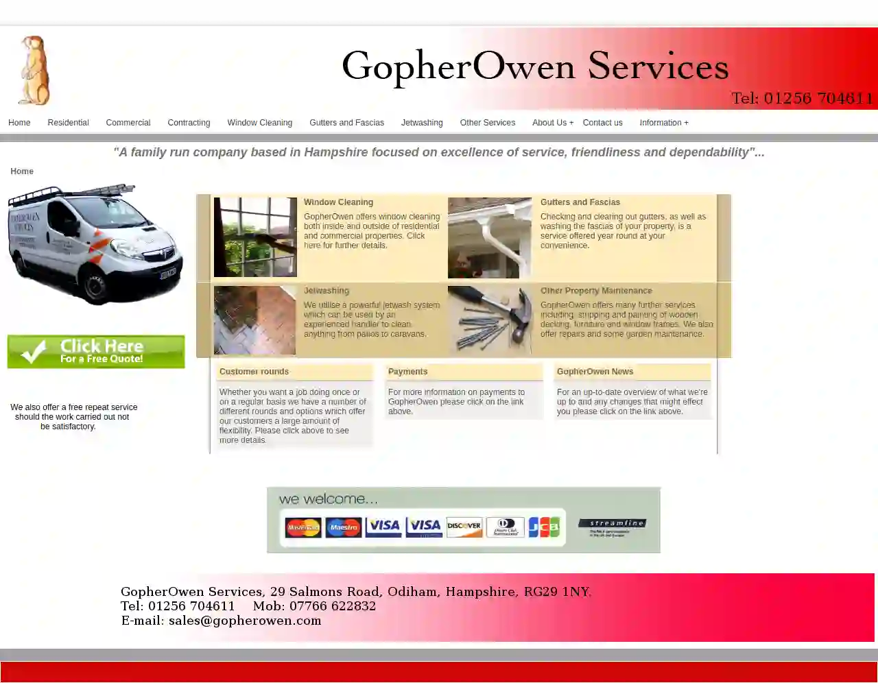 GopherOwen Services