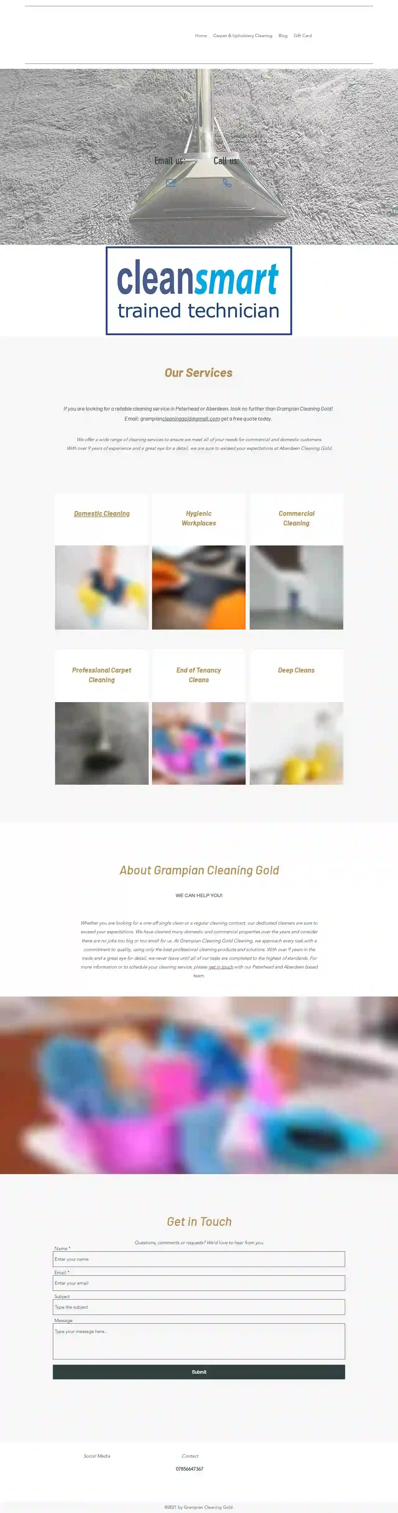 Grampian Cleaning Gold