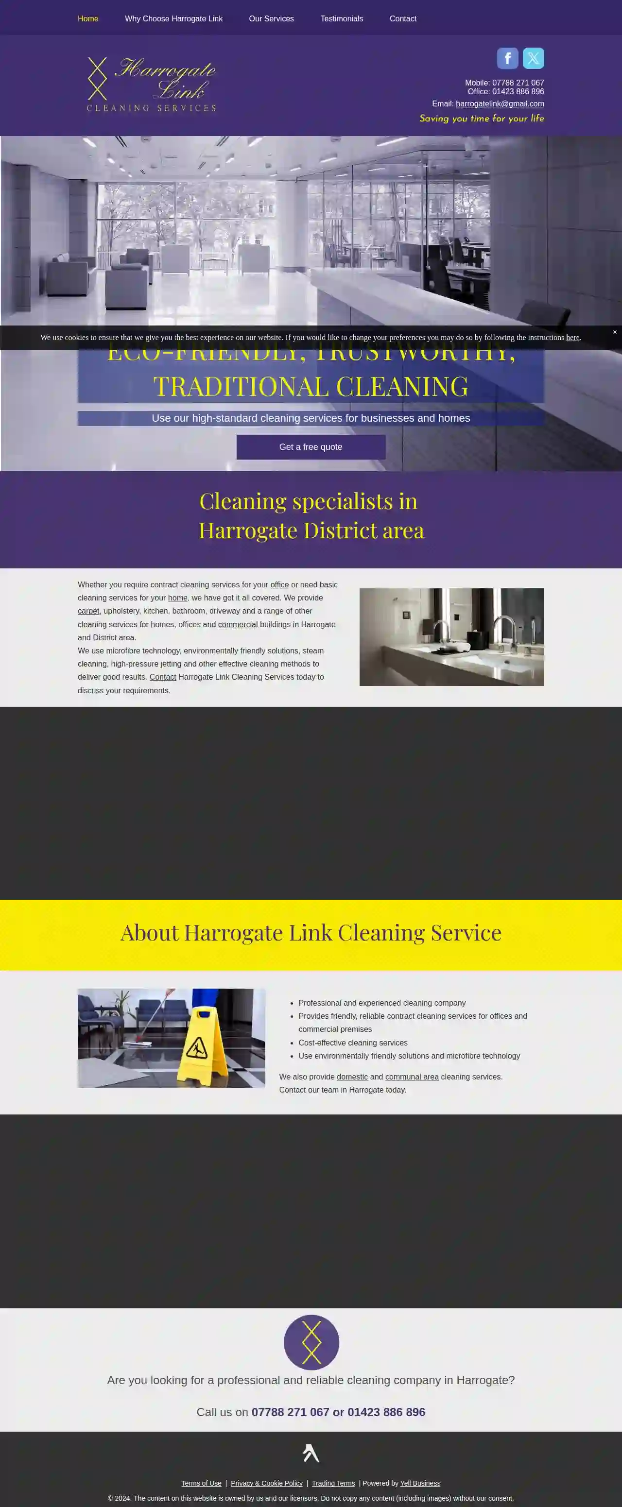 Harrogate Link Cleaning Service