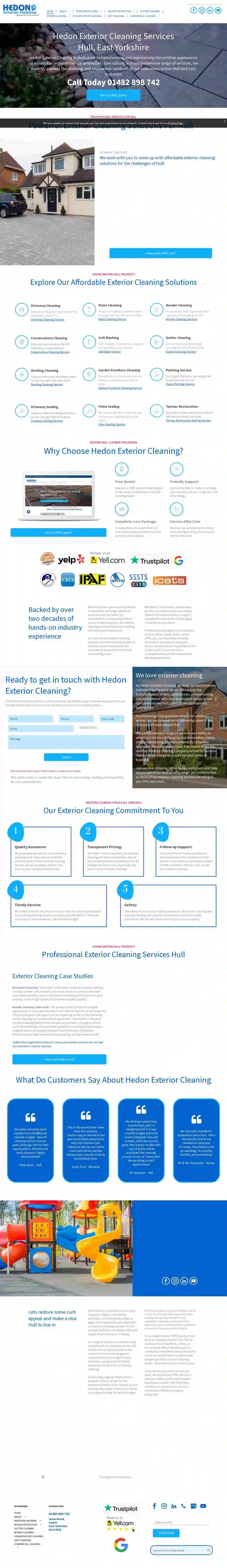 Hedon Exterior Cleaning