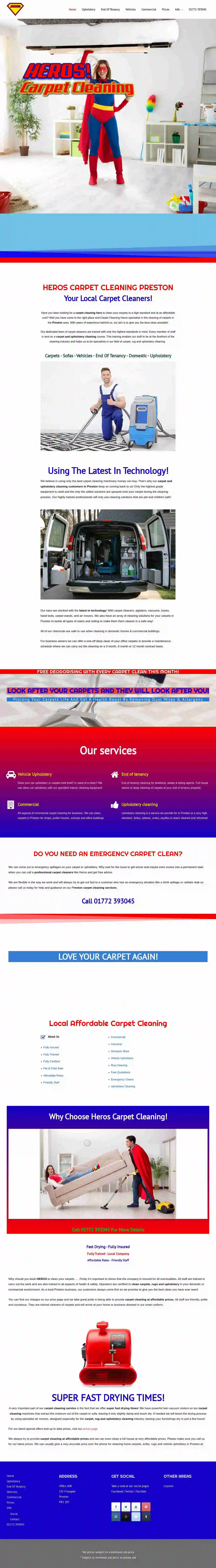 Heros Carpet Cleaning