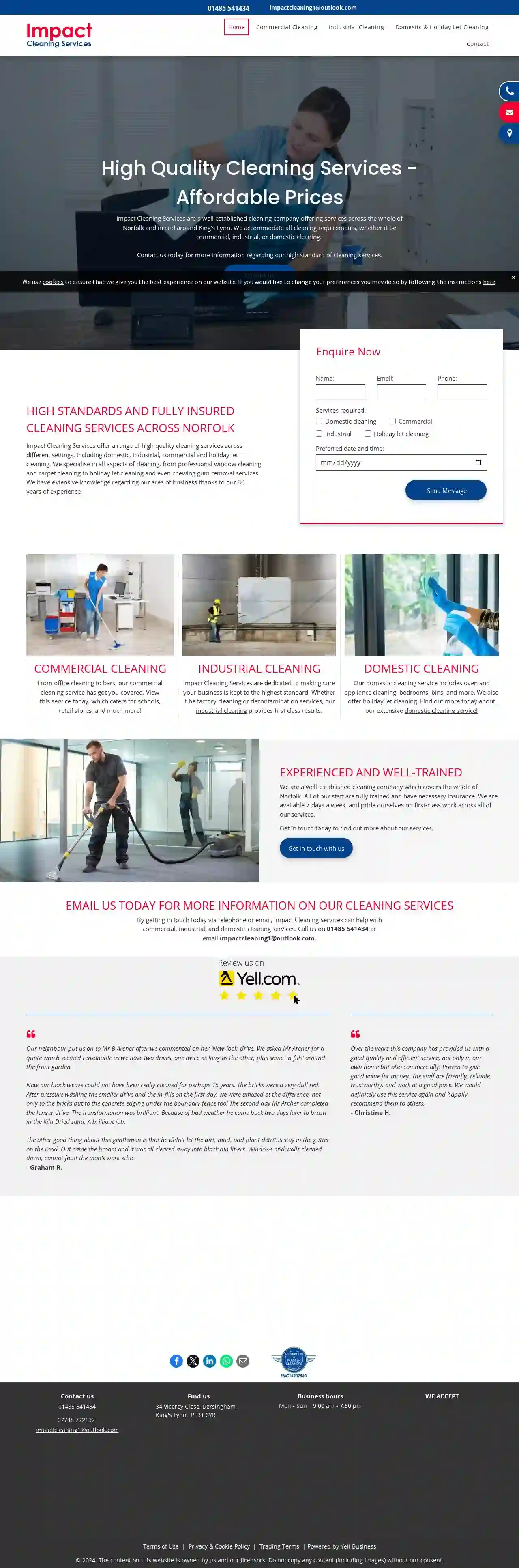 IMPACT CLEANING SERVICES