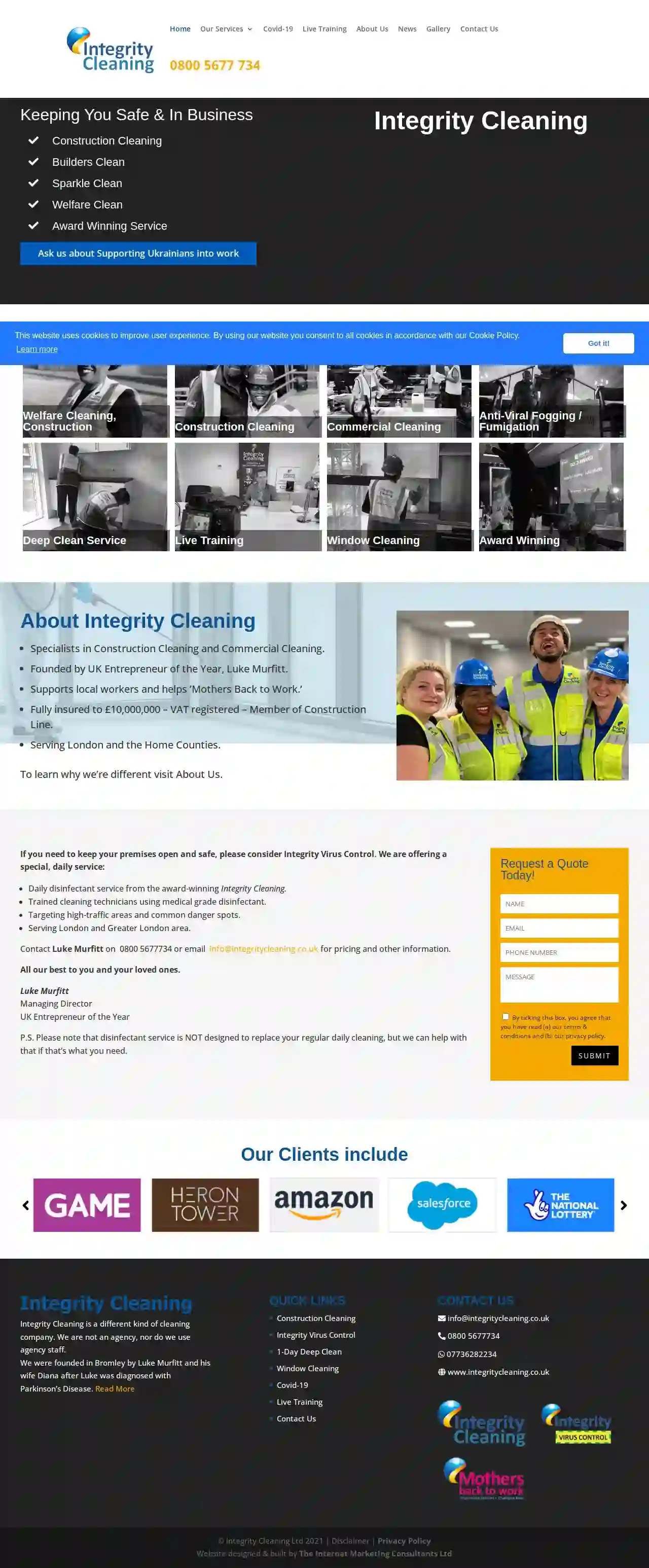 Integrity Cleaning | Office Cleaning