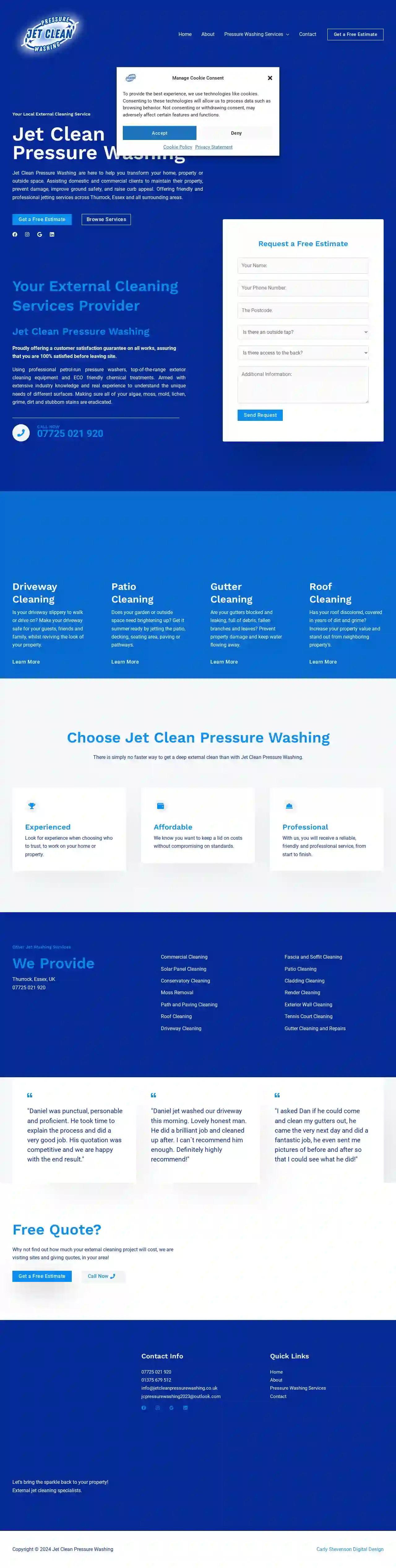 Jet Clean Pressure Washing