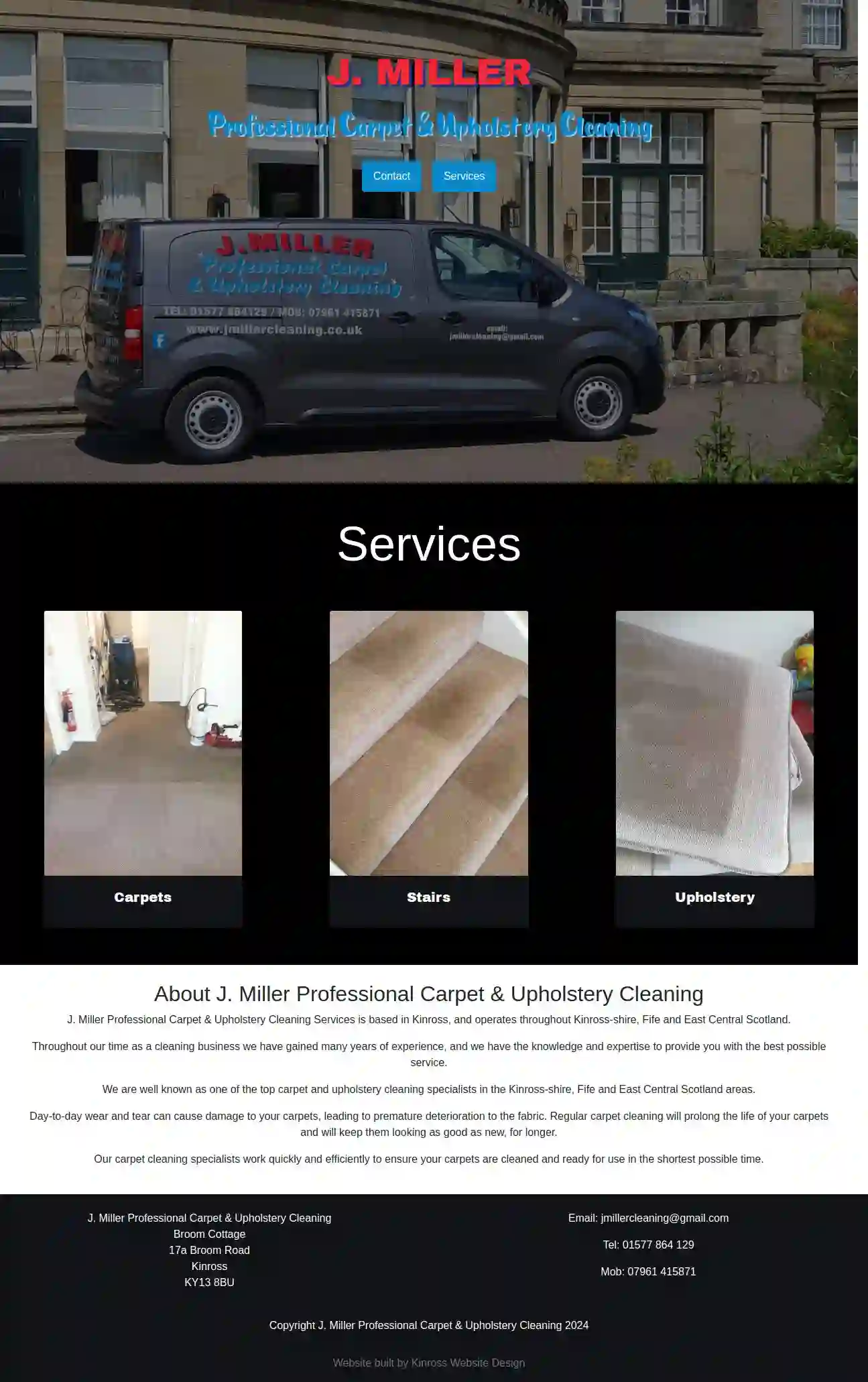 J.Miller Professional Carpet & Upholstery Cleaning Service