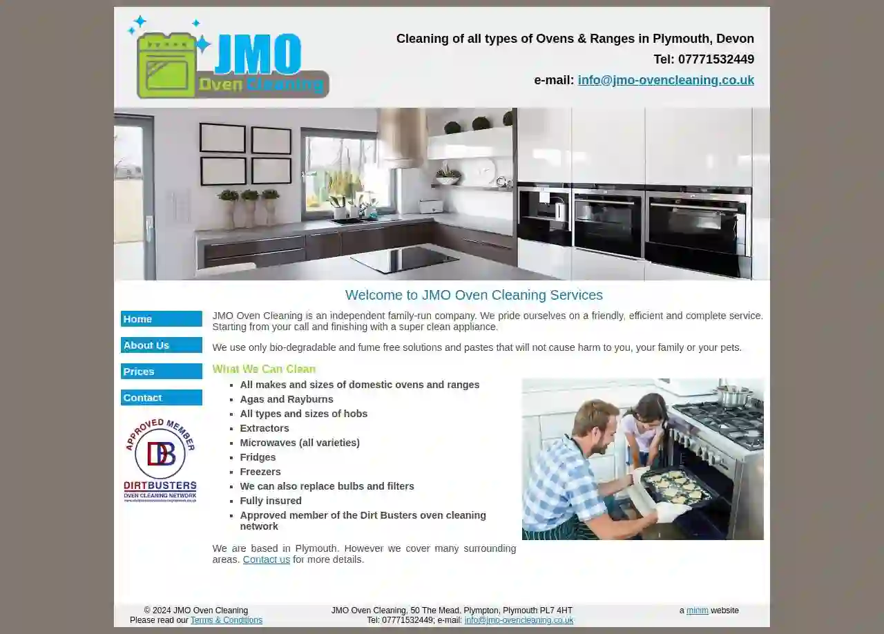 JMO Oven Cleaning