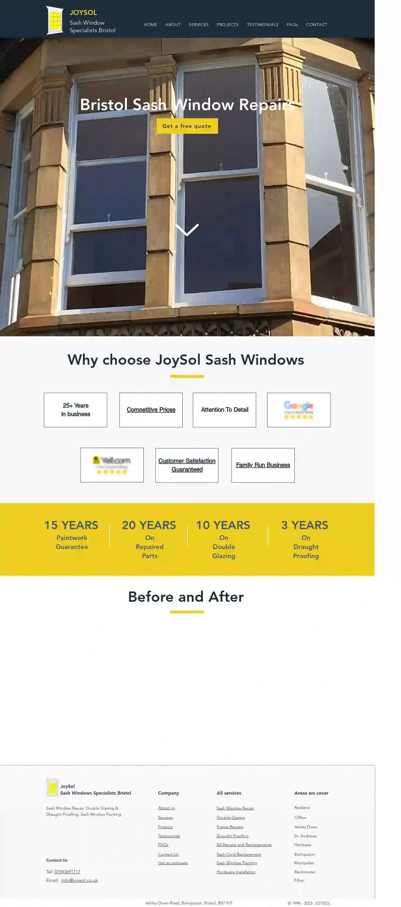 JoySol Sash Windows Specialists Bristol