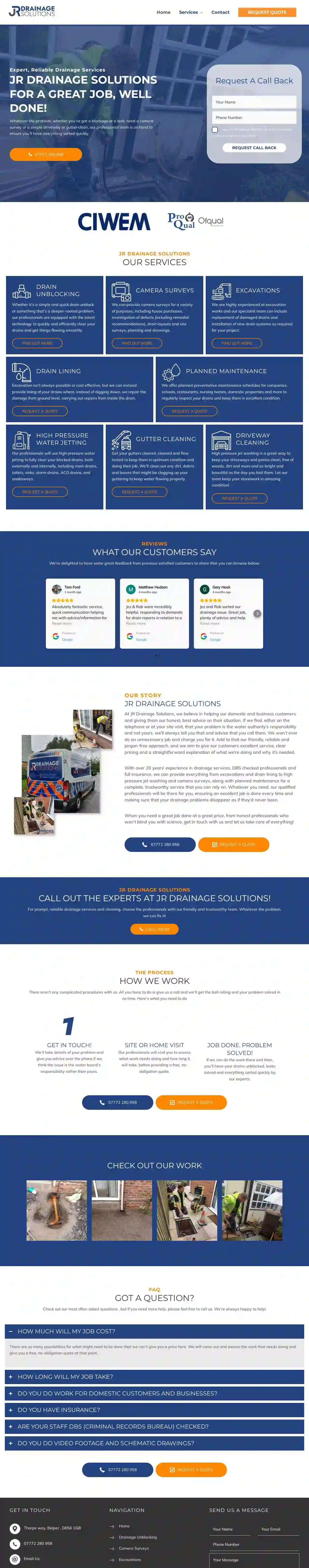 JR Drainage Solutions Ltd