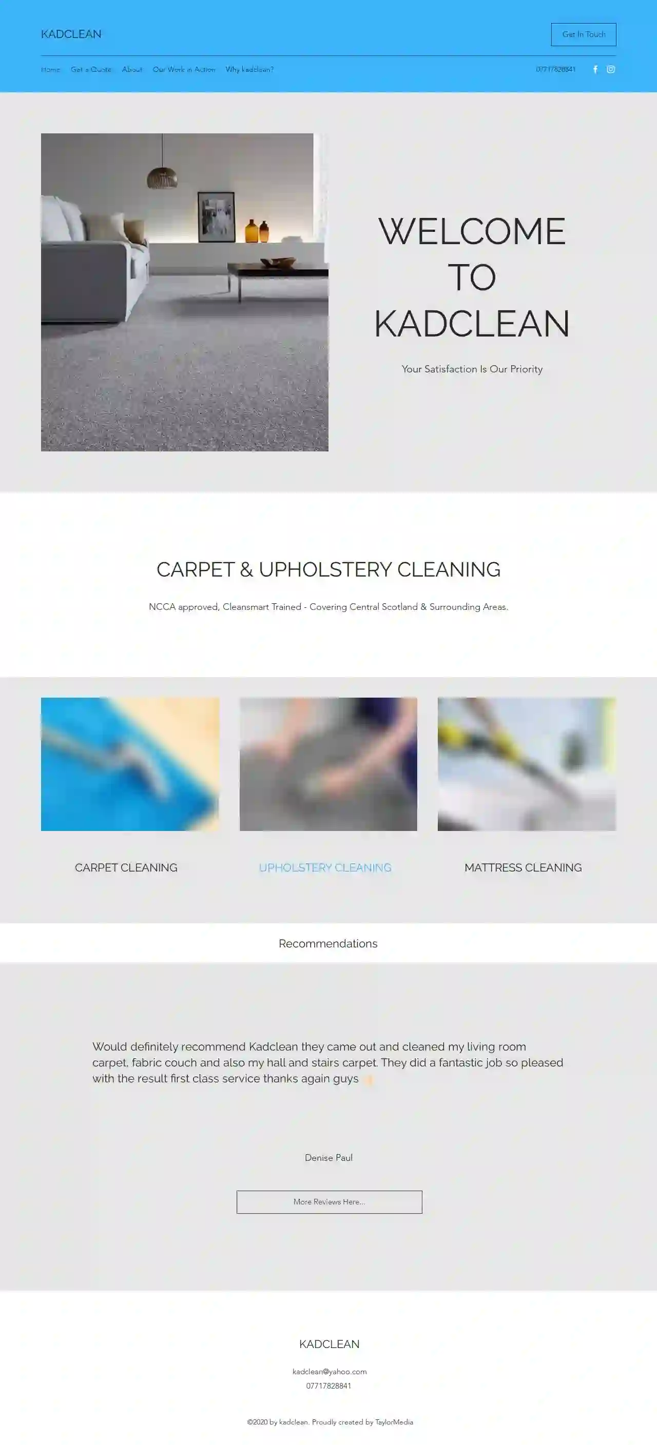 kadclean - Carpet & Upholstery Cleaners