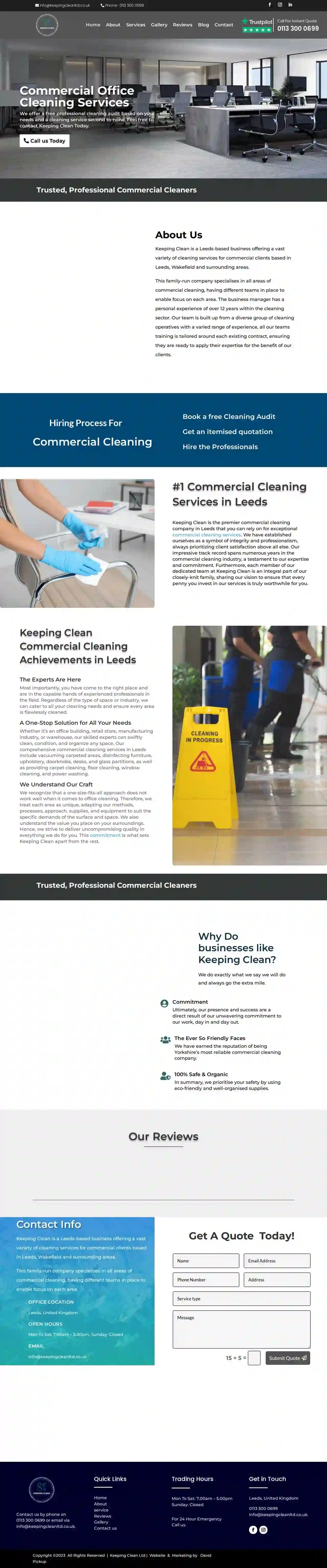 Keeping Clean Ltd | Commercial Cleaning | Office Cleaning