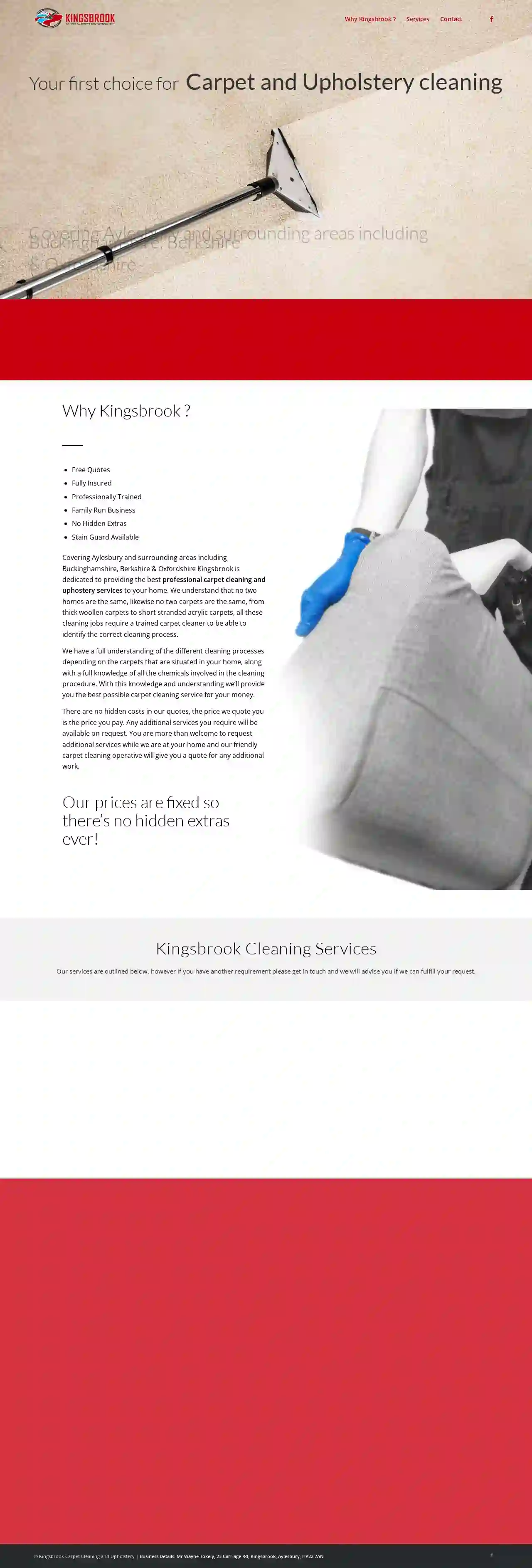 Kingsbrook Carpet Cleaning and Upholstery