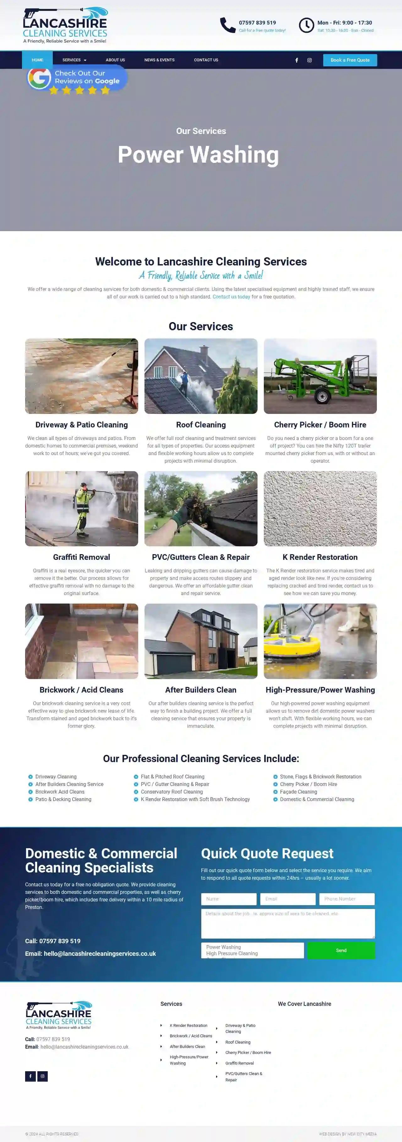 Lancashire Cleaning Services