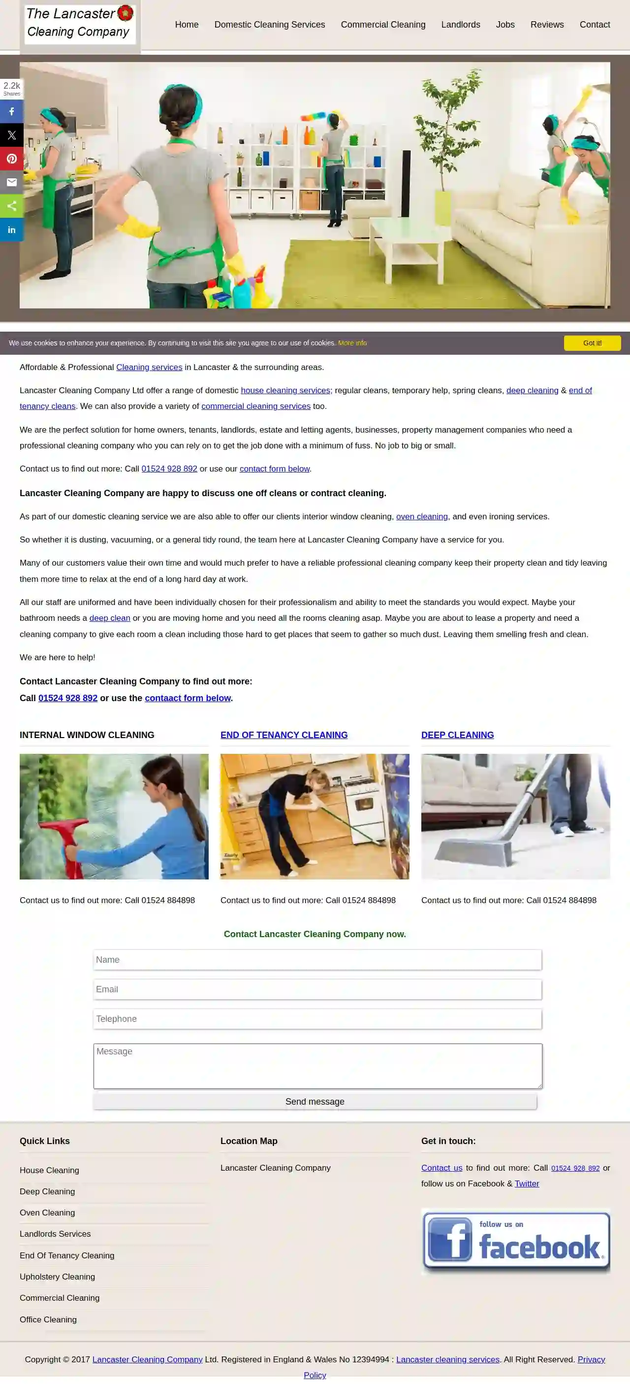 Lancaster Cleaning Company Ltd