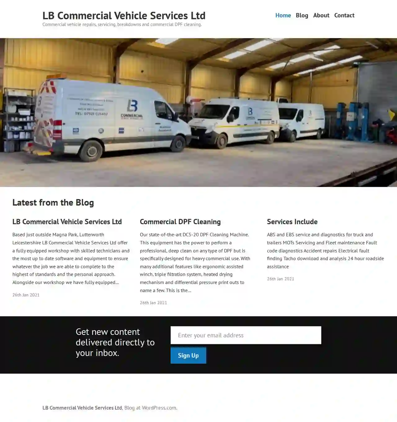 LB Commercial Vehicle Services LTD