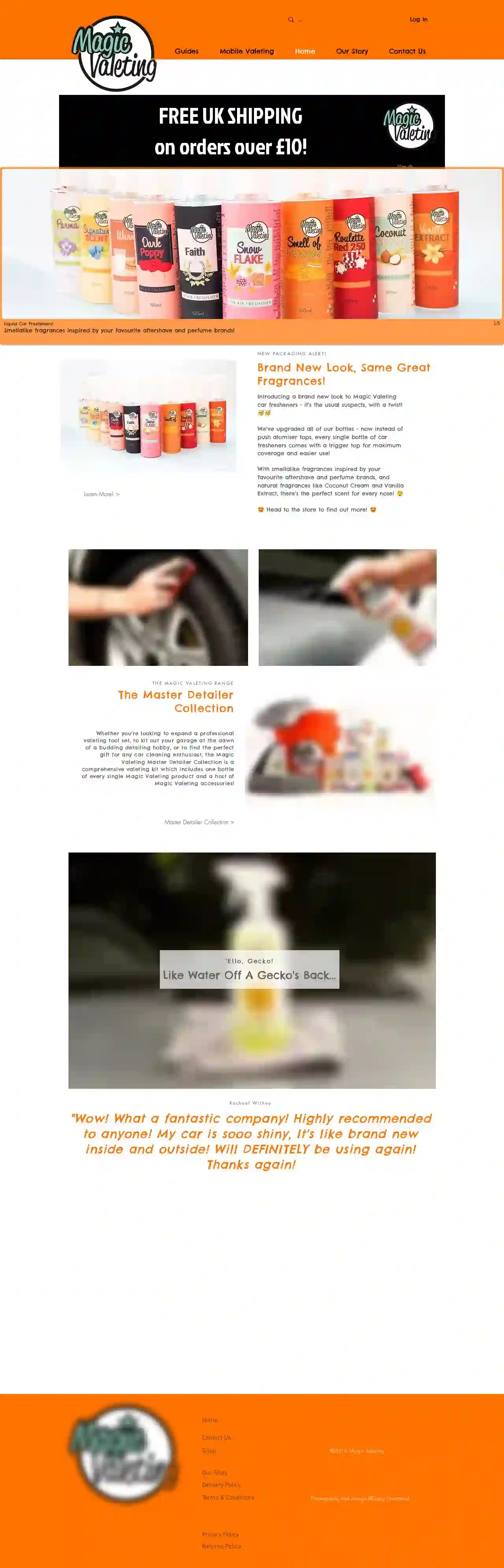 Magic Valeting - Car Cleaning Products & Mobile Valeting